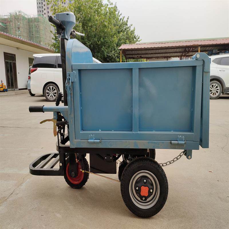 电动灰斗设备 工地自卸灰斗车 小型工地用灰斗车