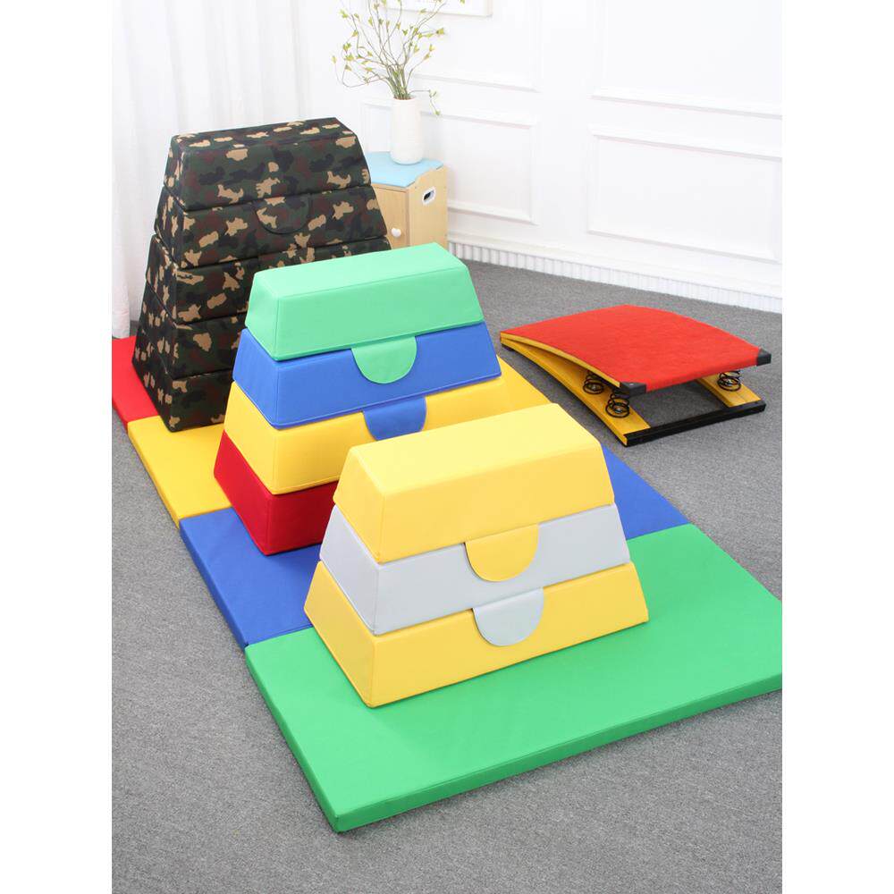 儿童体能训练器材软体跳马箱幼儿园感统运动跳跃玩具户外体育器械