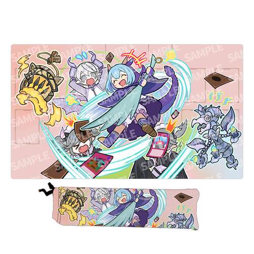 游戏王卡垫diy小蓝的羽毛扫卡牌垫单人橡胶对战桌垫ygo playmat