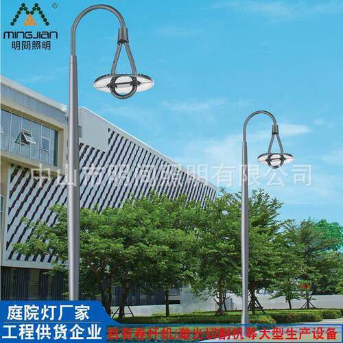 工厂3米新款头庭院灯户外园林广场亮化工程异形LED庭院灯
