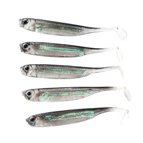 5Pcs/lot Fishing Soft Bait 7CM 7.5CM 1.7G 2.3G 2.7G T Tail f