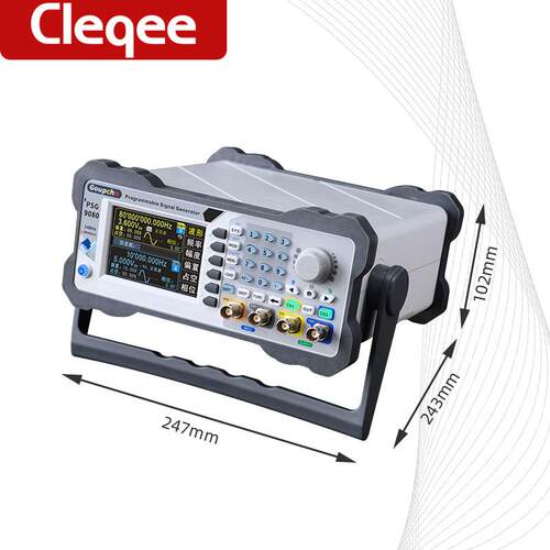 CleqeePSG9060全数控双通道函数任意波形信号发生器可编程