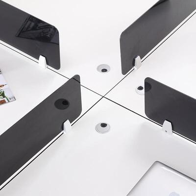 代办FRY20210公现室财务屏风组办公职员办工桌四人位工桌作桌椅合