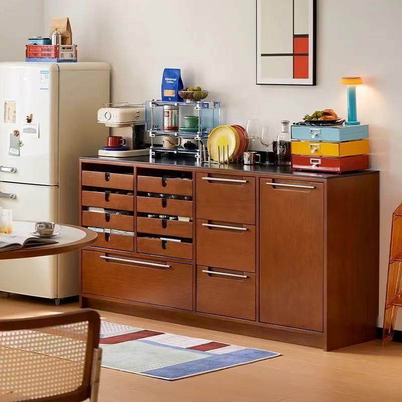 中古实木餐边柜小户型饭厅茶水柜北欧覆古置物柜现代简约储物酒柜,住宅家具,餐边柜,淘宝优惠券,粉丝福利购,淘宝优惠卷