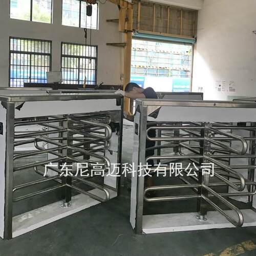 智能半高转闸小区工地门禁管理旋转双向通道匝十字式栅栏滚闸厂家