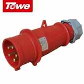 同为TOWE32A工业连接器工业插头机房PDU航空插头5芯公头IPS