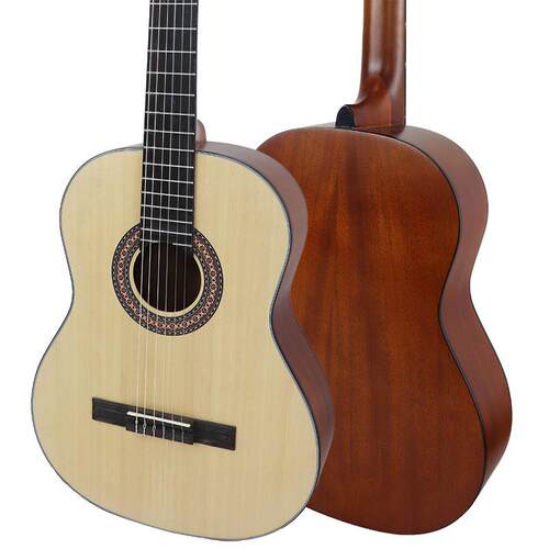 【实力真工厂】39寸古典吉他云杉沙比利Classical Rounded guitar