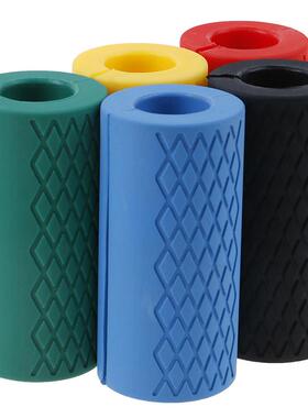 1 Pcs Thick Dumbbell Fat Barbell Grips Bar Handle Pull Up We