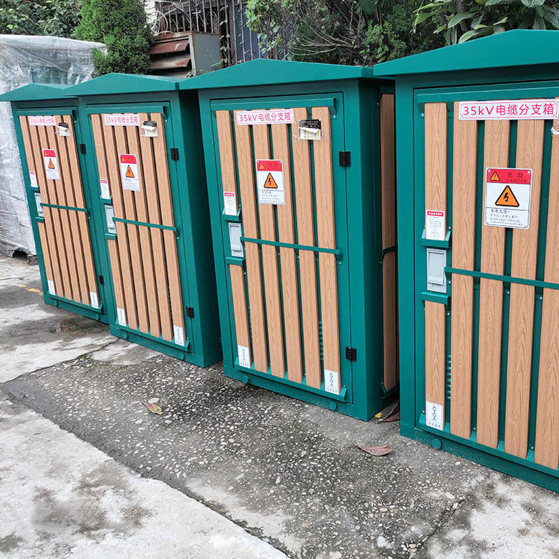 高压35kv定制不锈钢一进箱分对接铜箱分支四出电缆箱35kv接电缆排
