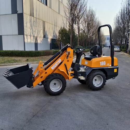 出口欧美HT180轮式装载机 wheel loader 养殖场工地铲土运输车