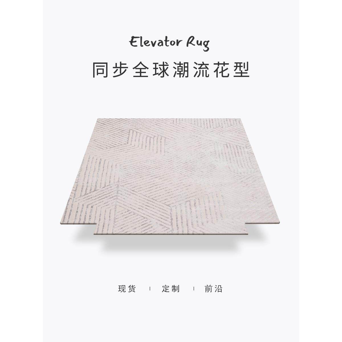 现货家用电梯地毯定制现代简约入户门别墅楼梯异形轿厢定做地垫