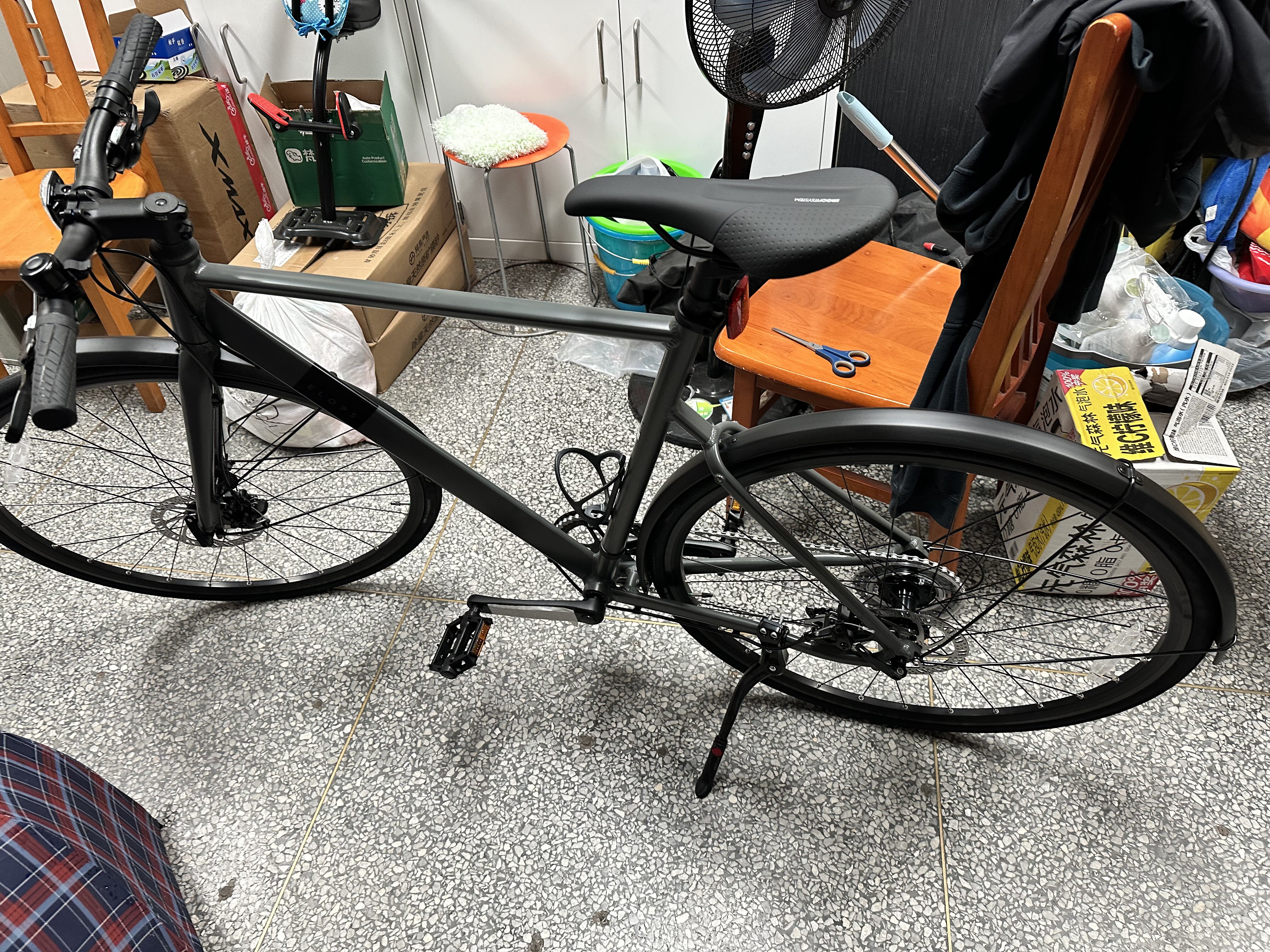 Городской велосипед Decathlon Speed 900 легкий шоссейный 8 скоростей дисковые тормоза photo review