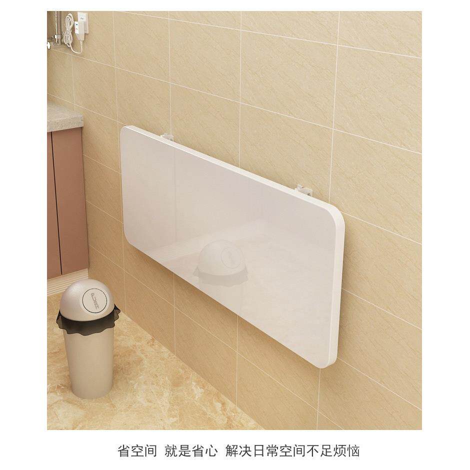 壁挂折叠桌简易墙上桌子功用厨房t6517935挂墙桌出租房多能可家折