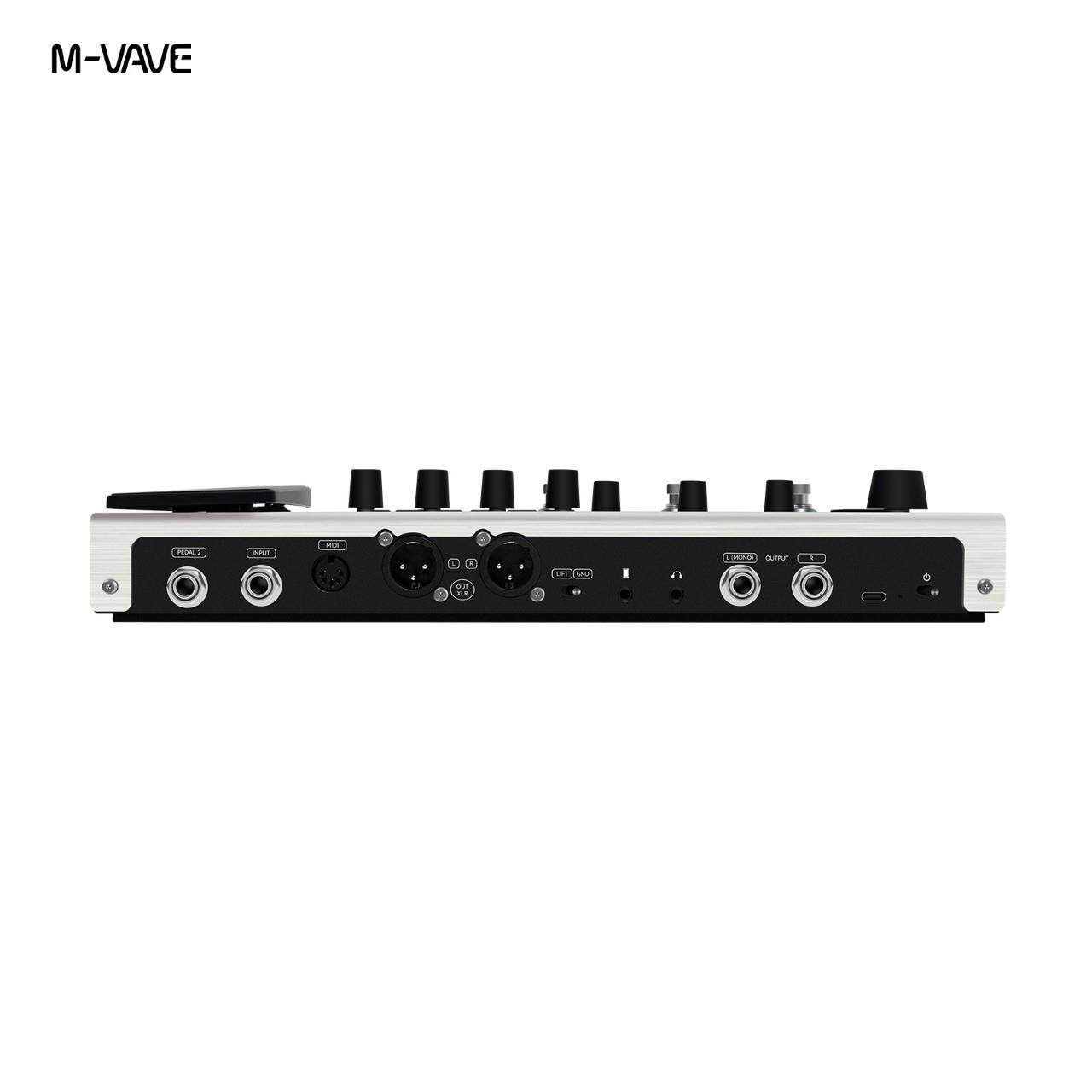 M-VAVE MK-300 吉他贝斯综合效果器带鼓机音量踏板亚马逊