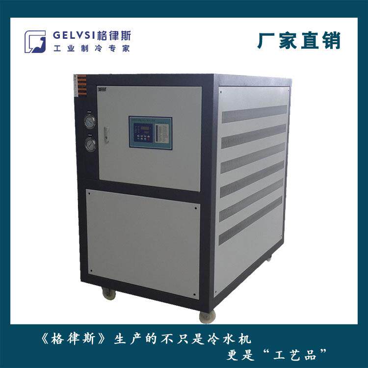 太仓水冷式冷水机组选型15P谷轮半封闭冷冻机乙二醇耐腐蚀冰水机