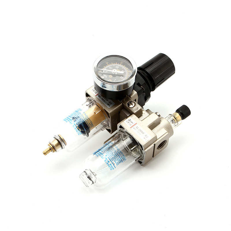 气动二联件油水分离器 AC2010-02/AC2010-02D自动排水气源处理器
