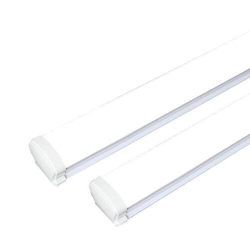LED一体化三防灯支架防水防尘防虫贴片款乳白PC套件工业