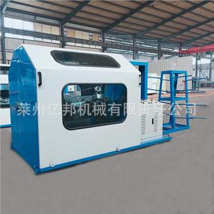 莱州亿邦单机股多股筒纤维丝加捻打轴-制绳络草机-JNDZ-300捆绳