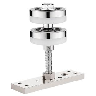 折大门万向吊轮型多扇叠旋轮转滑活动墙BF AWX00门包房隔断收纳移