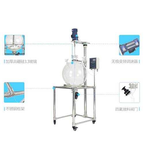 玻实璃分L液器 FY10FY-100L验水室油分离液体萃取玻璃分液器现货