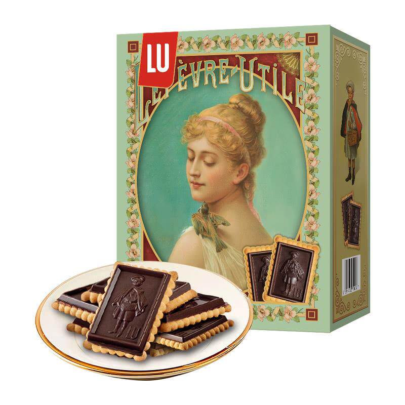 山姆会员店代购亿滋法国进口露怡45%黑巧克力制品饼干礼盒900g