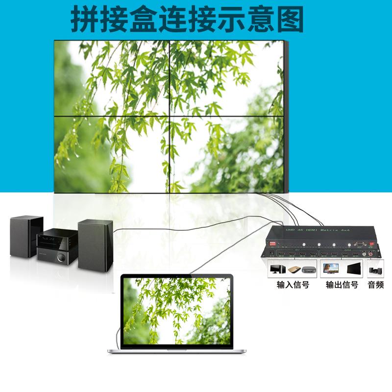 led高清视频拼接器高清拼接拼接屏拼接大屏处理器液晶拼接盒科技
