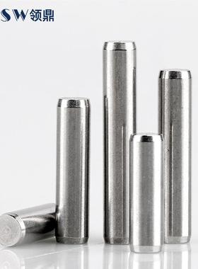 304不锈钢实心NJN销圆柱销子GMB119位销固定销钉定M1子M2M3M4M5M6