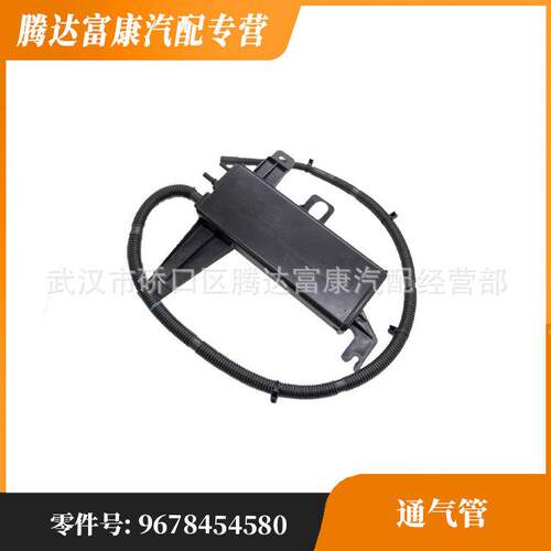 适用标致508雪铁龙C5 活性碳罐带通气管 9678454580