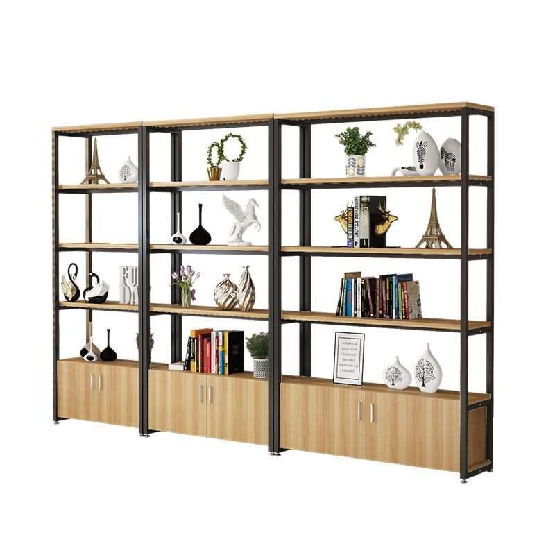 商店货架展示架落地展柜厨房收纳架办公书柜文件柜储物柜子置物架