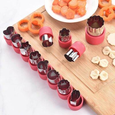 Kitchen Accessories 12 Pcs/set Bento Decorative Cute Shaper
