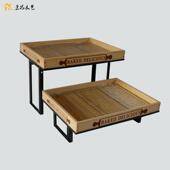 面包陈列托盘中岛柜道具酒店咖啡店面包店摆件烘焙店餐厅展架