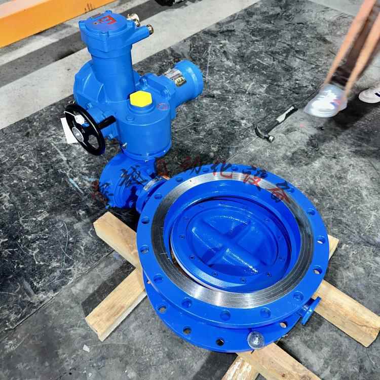 矿用隔爆型电动蝶阀WSD943H-10C-DN400防爆AC380V瓦斯阀