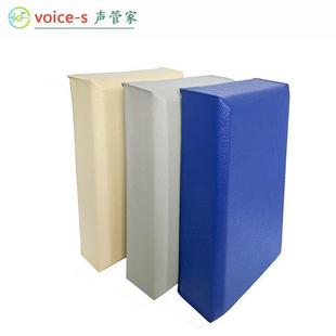 议室墙面修玻棉璃纤维吸音软会包办公装 室阻燃型防火布746艺吸音