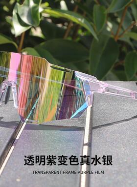 护目防风镜男日夜两用专业自行车骑行眼镜变色马拉松登山墨镜女款