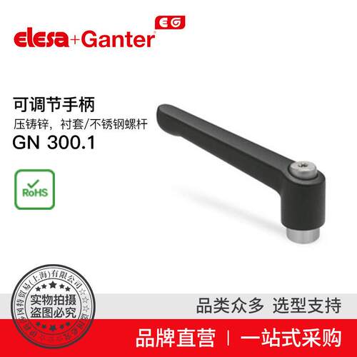 Elesa Ganter伊莉莎冈特 GN 300.1可调节手柄压铸锌（11）
