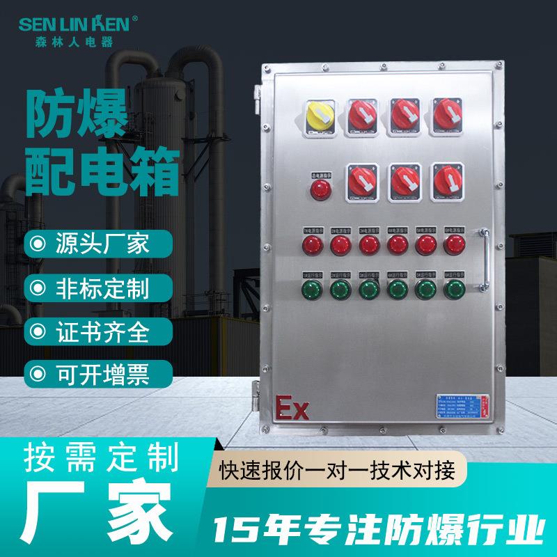 防爆配电箱控制箱照明动力304不锈钢接线箱动力检修电源箱
