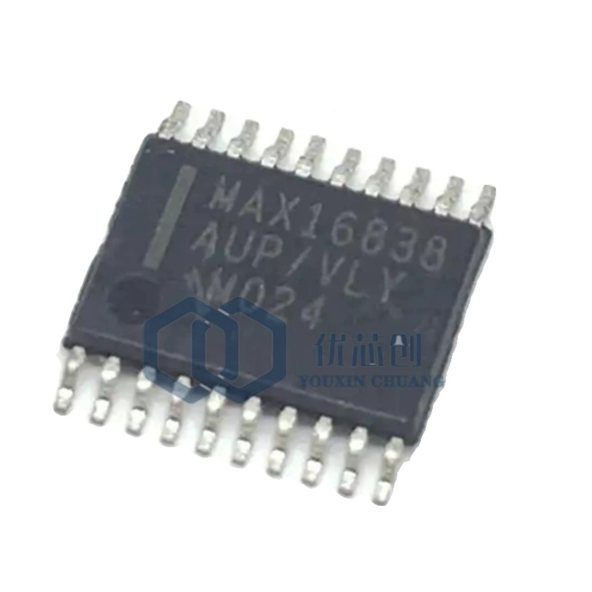 议价直拍价 MDAX16838AUP MAX1683 LE照明驱8动器芯片TSSOP-20原