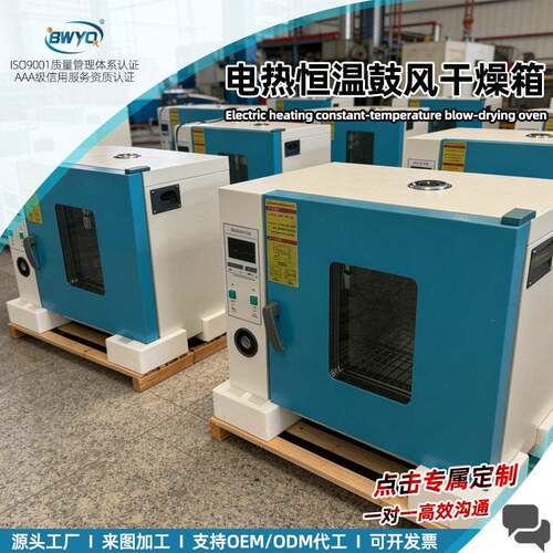 厂家直销电热恒温鼓风干燥箱烘干机小型温工业用烤箱商用实验室
