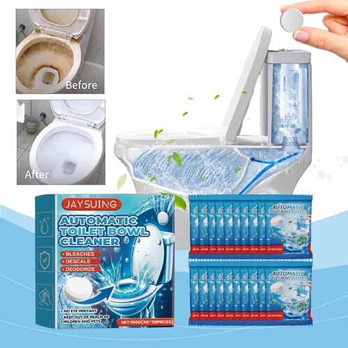 JAYSUING Toilet Cleaning Tablets - Effortless Toilet Cleanin
