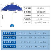 遮阳伞户外遮阳伞 可印字遮阳伞太阳伞 大伞太阳伞广告伞