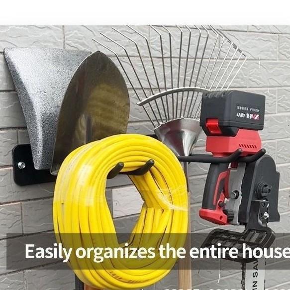 车花园挂工具收纳架壁式庭FH045院工具可挂扫帚拖把铁锹锄架头库