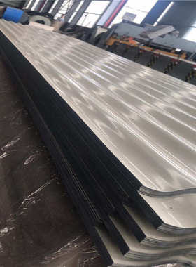 彩铝瓦3004铝镁锰合金瓦楞板灰色绿色836型氟碳铝镁锰波纹板