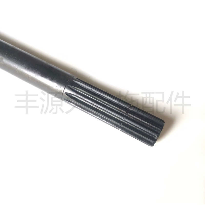福田雷沃欧豹TB804拖拉机农机配件分动箱驱动轴前传动轴12齿89长
