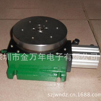 气动分度盘 180度 重复精度0.02 （月销500台） 爆款