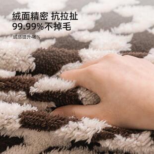 千鸟格高密度海绵窗飘窗垫垫冬季阳台卧榻千鸟格飘榻室米坐垫可拆