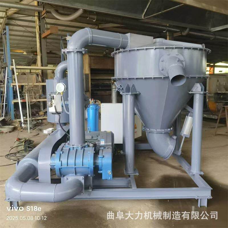 灰粉自吸抽送装车机隧道泥浆吸料机石子颗粒除尘式负压输送机
