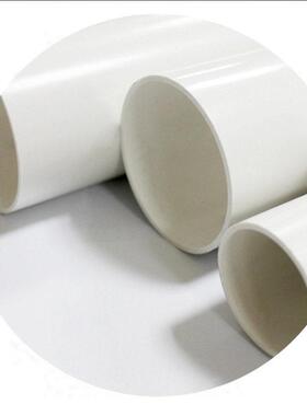 厂家PVC110灰色排水管埋地农田灌溉管pvc农用给水排水管材承