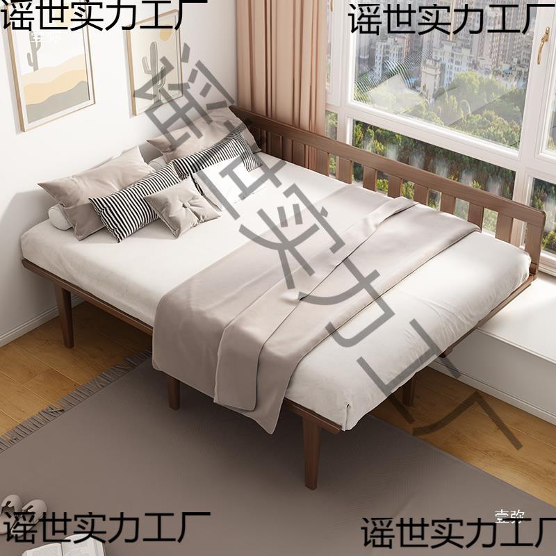 飘窗拼接床架承重飘窗衔接拼接排骨架小户型儿童床铺组合榻榻米