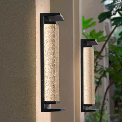户外壁灯太阳能新中式法式复古墙灯挂灯室外防水阳台灯别墅庭院灯