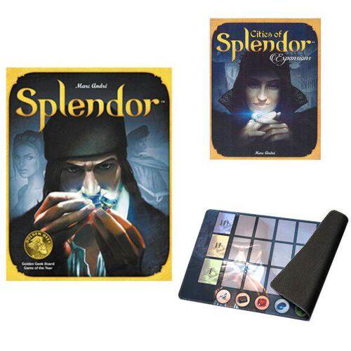 英文版Splendor board game璀璨桌游宝石商人休闲聚会棋牌游戏